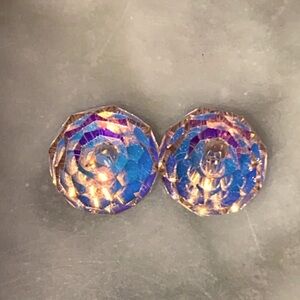 Crystal Beads: 8mm Pink AB Rondelle (30)